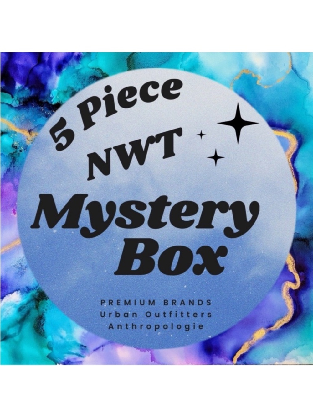 5 Piece NWT Mystery Box Free People Anthropologie Urban Outfitters Reseller New
